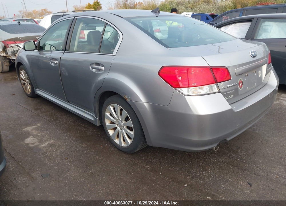 2011 SUBARU LEGACY VIN: 4S3BMBL6XB3243745