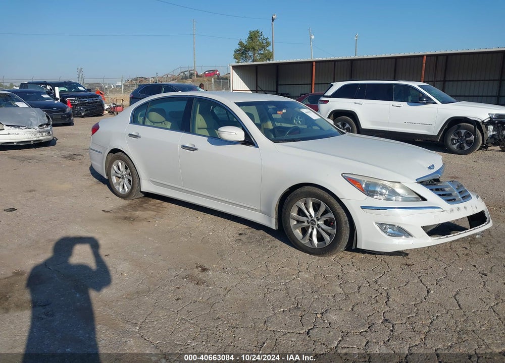 2013 HYUNDAI GENESIS 3.8 VIN: KMHGC4DD4DU243993