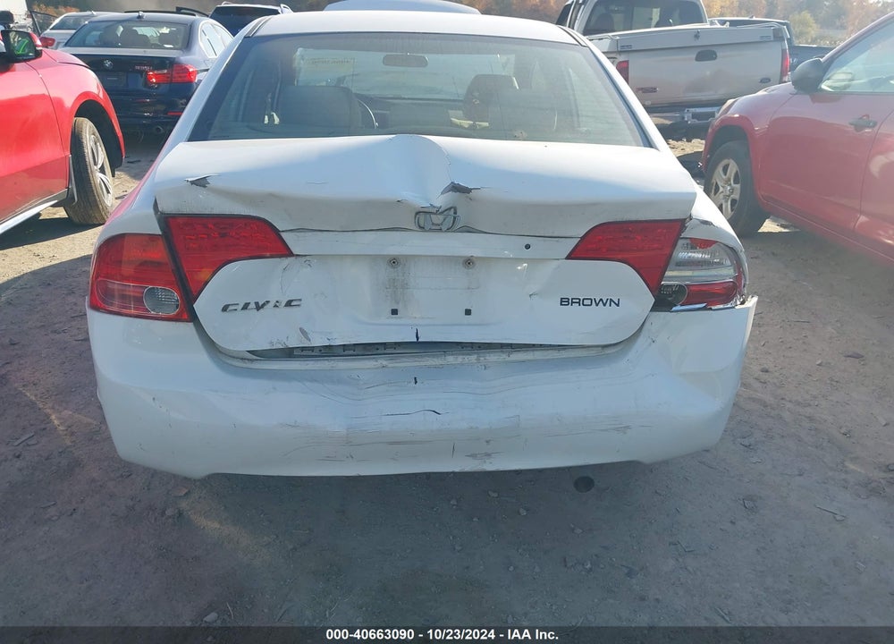 2007 HONDA CIVIC LX VIN: 1HGFA16547L038020