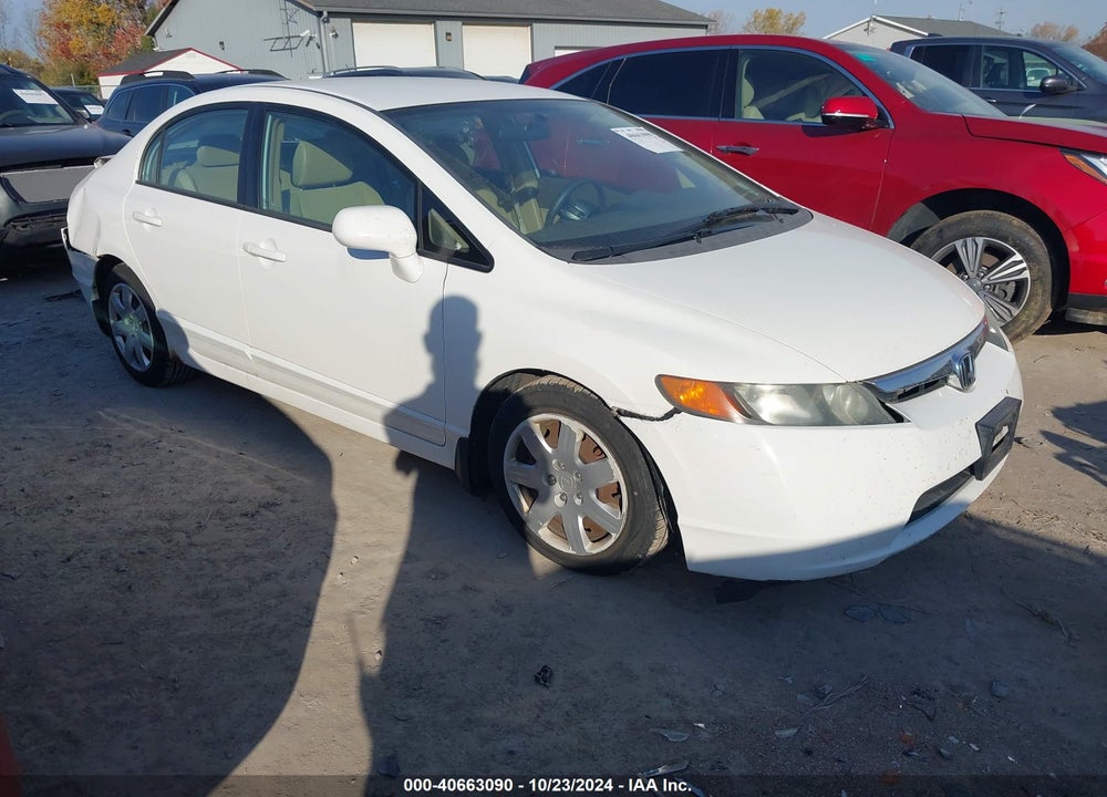 2007 HONDA CIVIC LX VIN: 1HGFA16547L038020