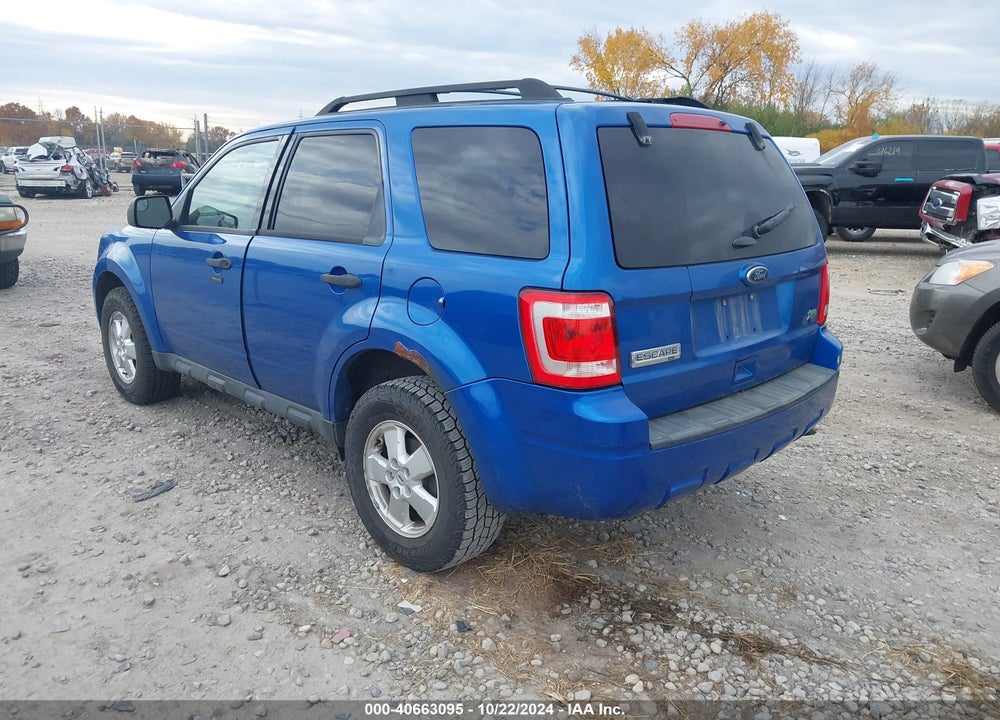 2011 FORD ESCAPE XLT VIN: 1FMCU0DGXBKC17079