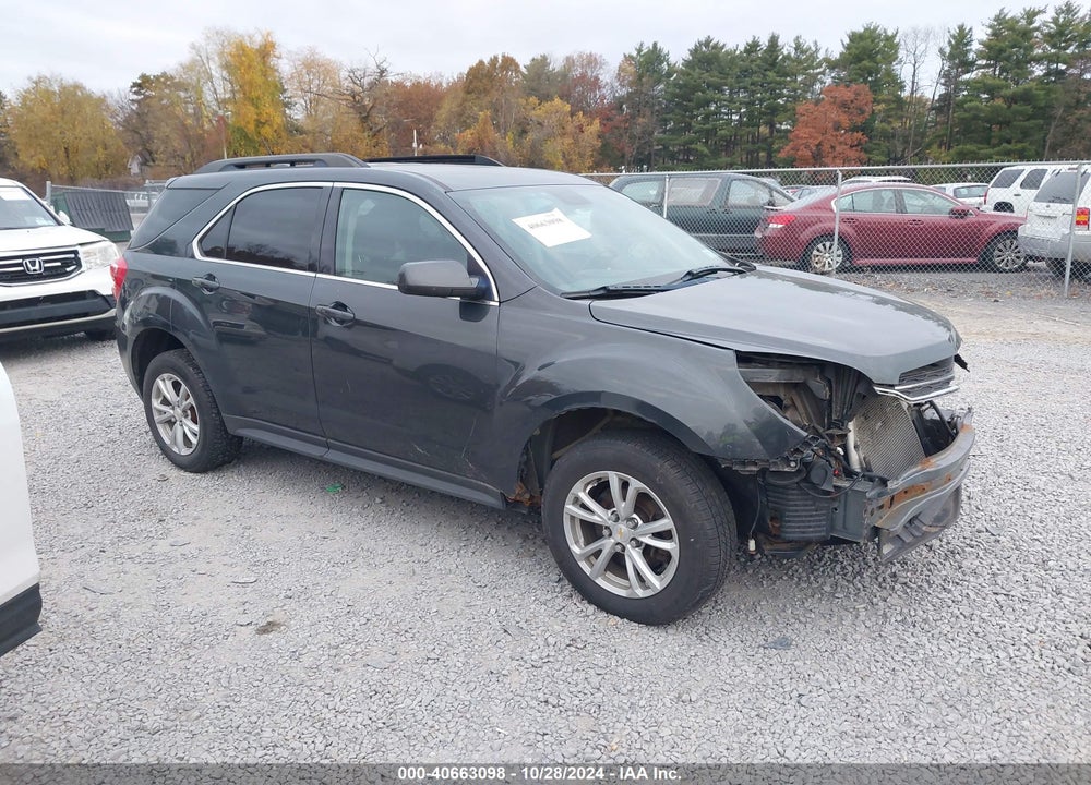2017 CHEVROLET EQUINOX LT VIN: 2GNFLFE38H6113017