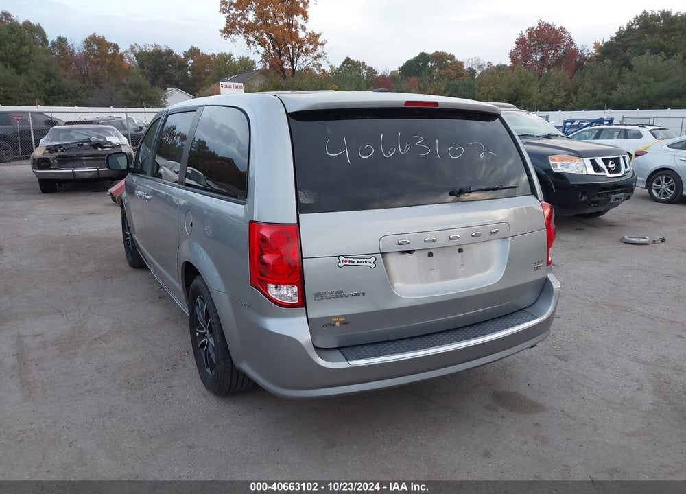 2019 DODGE GRAND CARAVAN GT VIN: 2C4RDGEG1KR538113