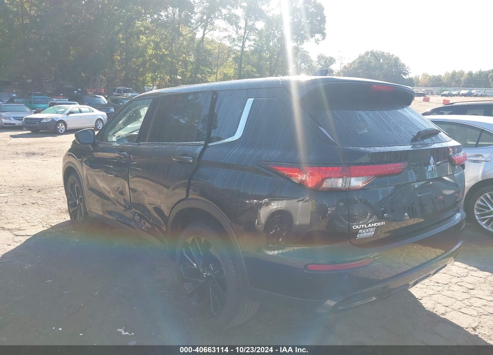 2024 MITSUBISHI OUTLANDER SE 2.5 2WD/SE BLACK EDITION S-AWC/SE BLACK EDITION W/PANO ROOF VIN: JA4J3VA81RZ028728