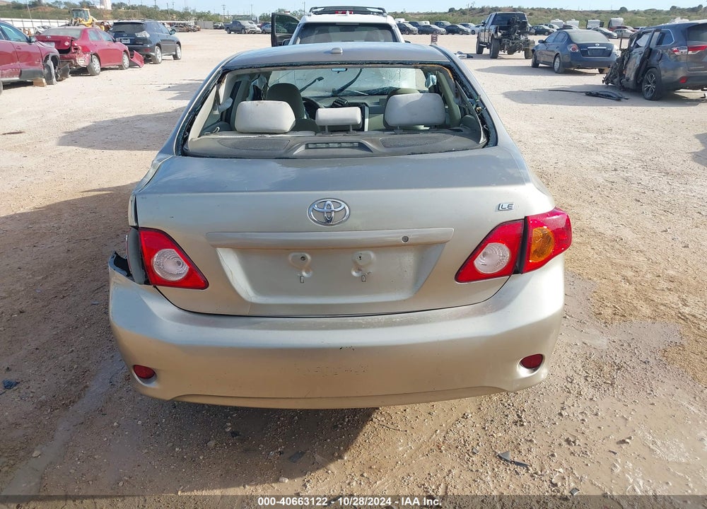 2010 TOYOTA COROLLA LE VIN: 1NXBU4EE6AZ194354