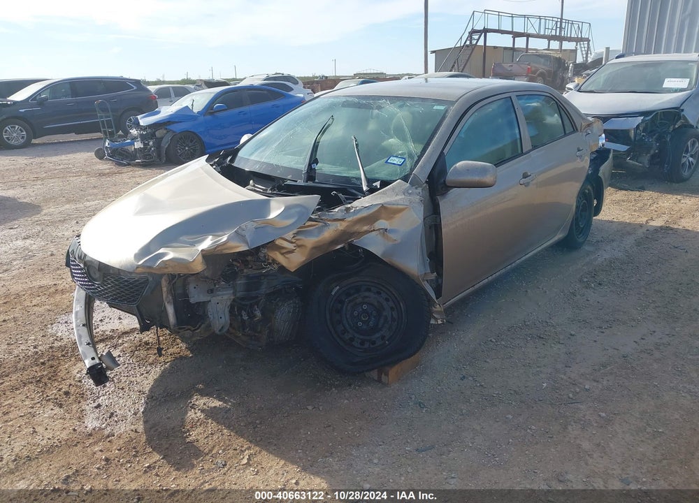 2010 TOYOTA COROLLA LE VIN: 1NXBU4EE6AZ194354