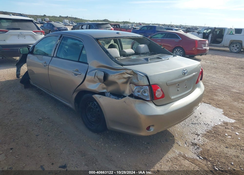 2010 TOYOTA COROLLA LE VIN: 1NXBU4EE6AZ194354