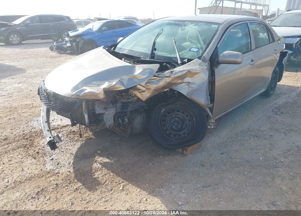 2010 TOYOTA COROLLA LE VIN: 1NXBU4EE6AZ194354