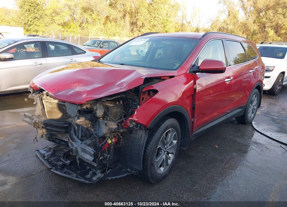 2015 HYUNDAI SANTA FE GLS VIN: KM8SMDHF2FU128766