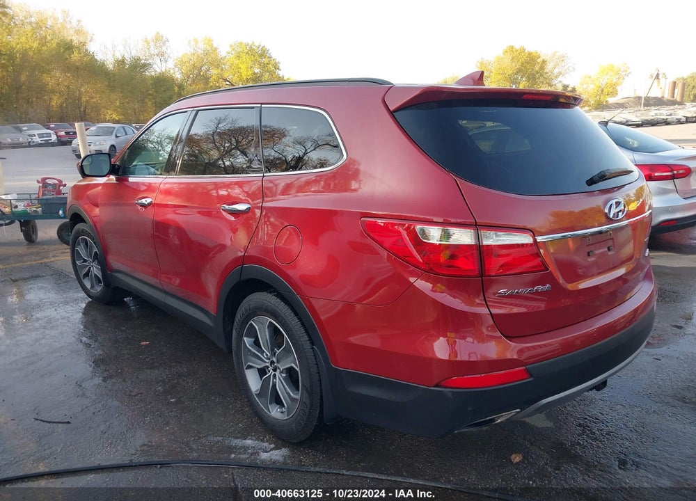 2015 HYUNDAI SANTA FE GLS VIN: KM8SMDHF2FU128766