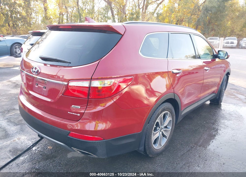 2015 HYUNDAI SANTA FE GLS VIN: KM8SMDHF2FU128766