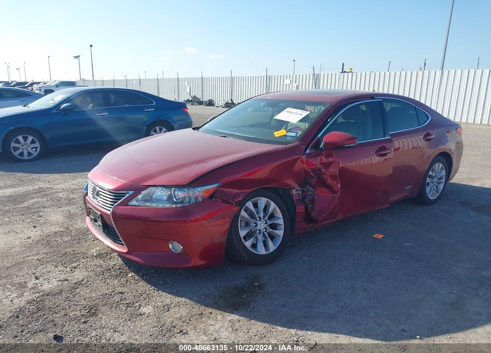 2013 LEXUS ES 300H VIN: JTHBW1GG9D2005268