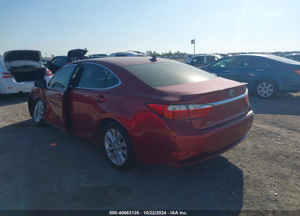2013 LEXUS ES 300H VIN: JTHBW1GG9D2005268
