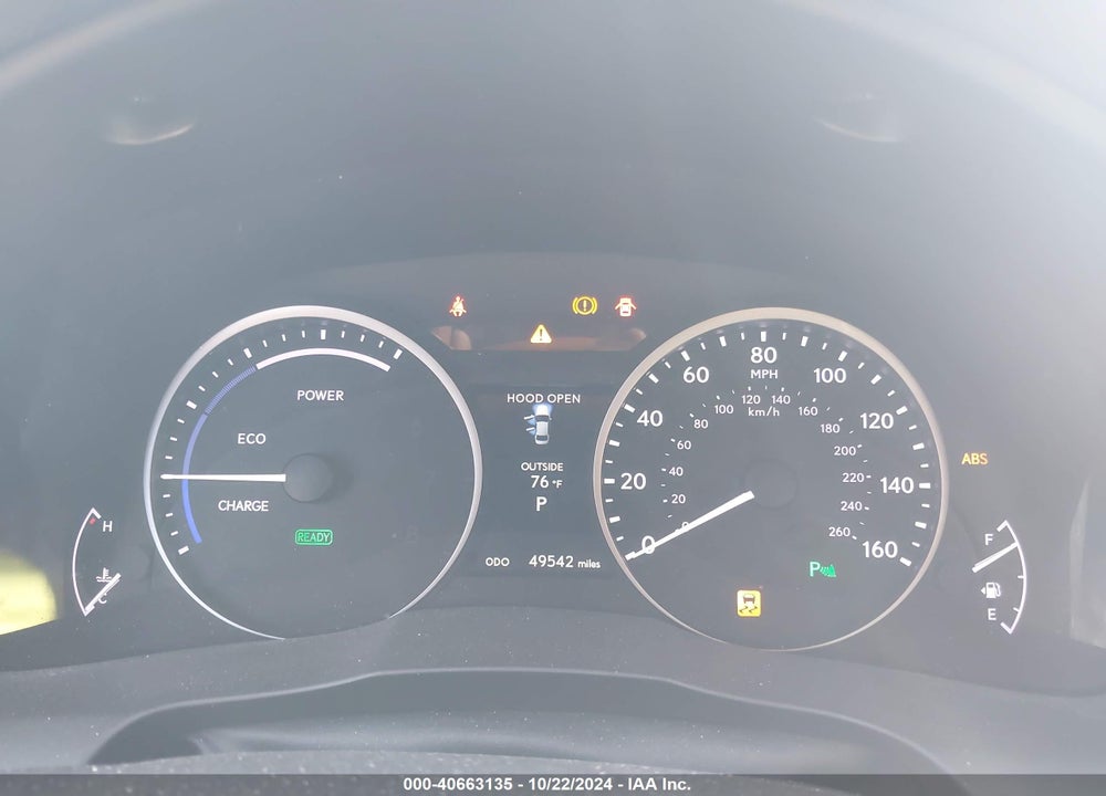 2013 LEXUS ES 300H VIN: JTHBW1GG9D2005268