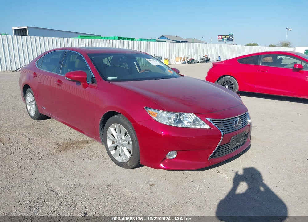 2013 LEXUS ES 300H VIN: JTHBW1GG9D2005268