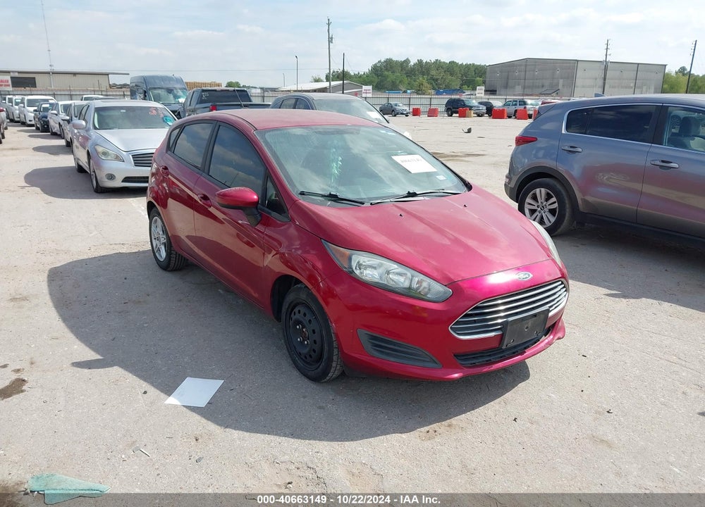 2017 FORD FIESTA SE VIN: 3FADP4EJ4HM114877