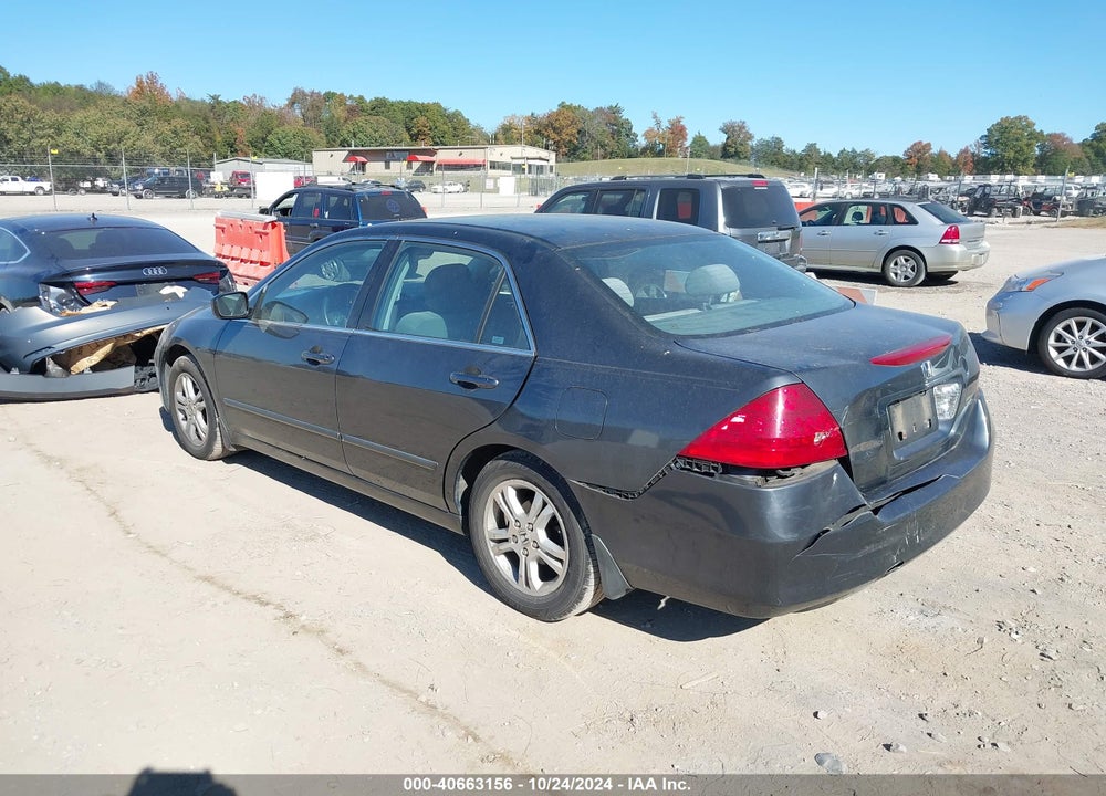 2006 HONDA ACCORD 2.4 EX VIN: 1HGCM56796A005432