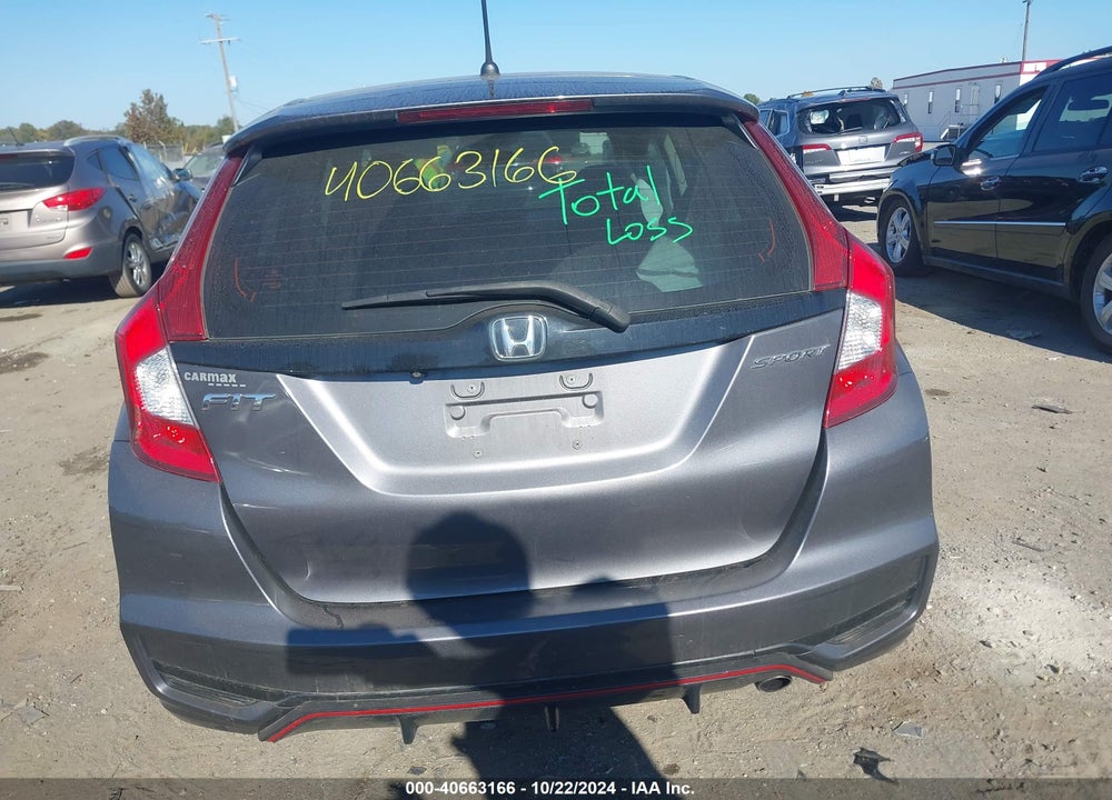 2019 HONDA FIT SPORT VIN: 3HGGK5H61KM748367