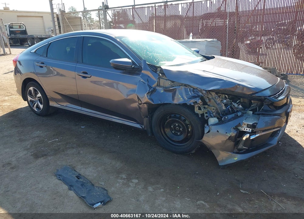 2019 HONDA CIVIC LX VIN: 19XFC2F63KE045940
