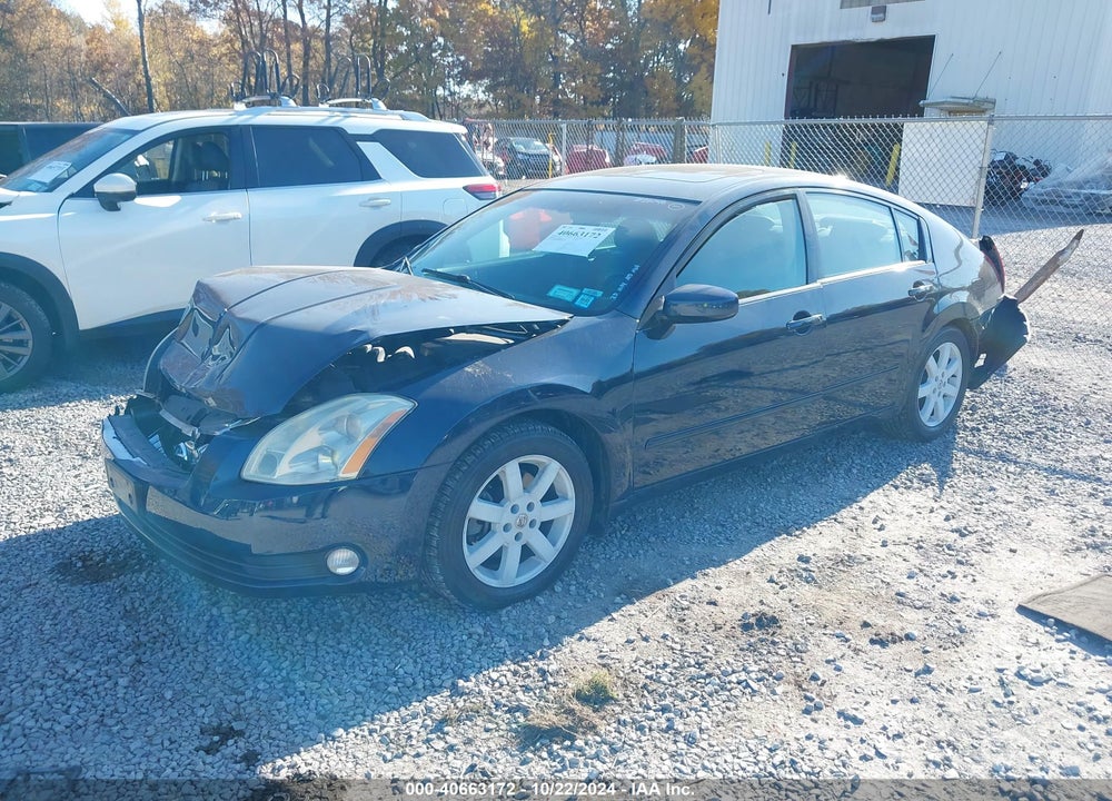 2004 NISSAN MAXIMA 3.5 SL VIN: 1N4BA41E34C852604