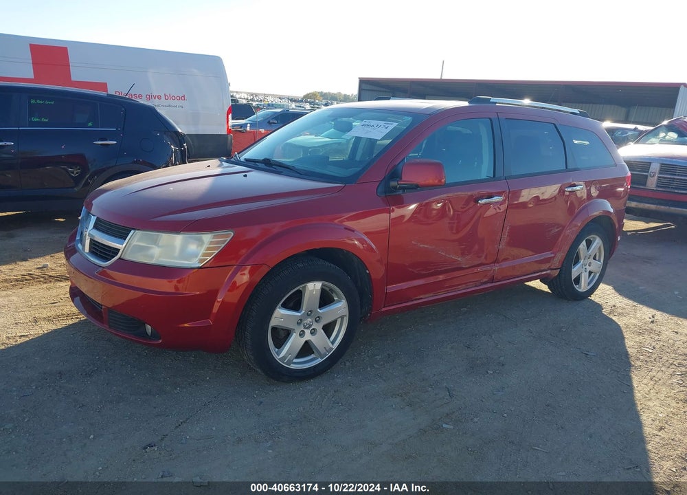 2010 DODGE JOURNEY R/T VIN: 3D4PH6FV9AT177392