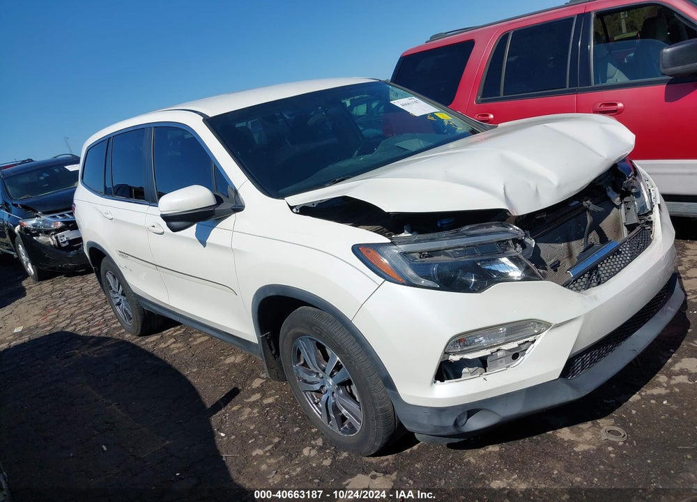 2017 HONDA PILOT EX VIN: 5FNYF6H37HB003297