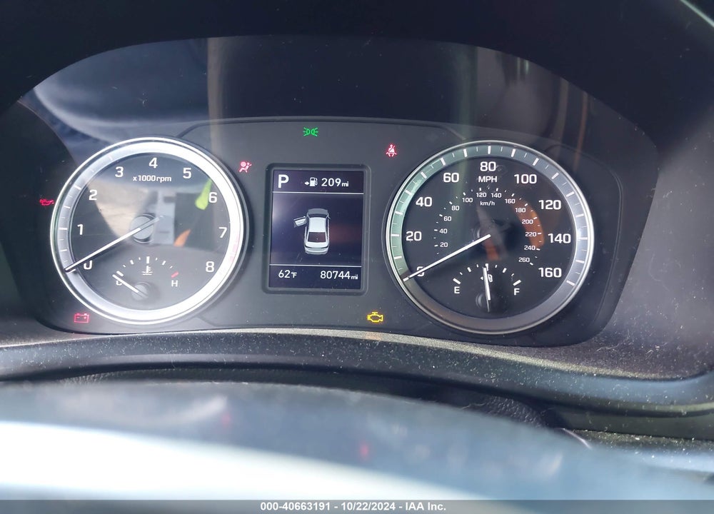 2018 HYUNDAI SONATA SE VIN: 5NPE24AF5JH617876