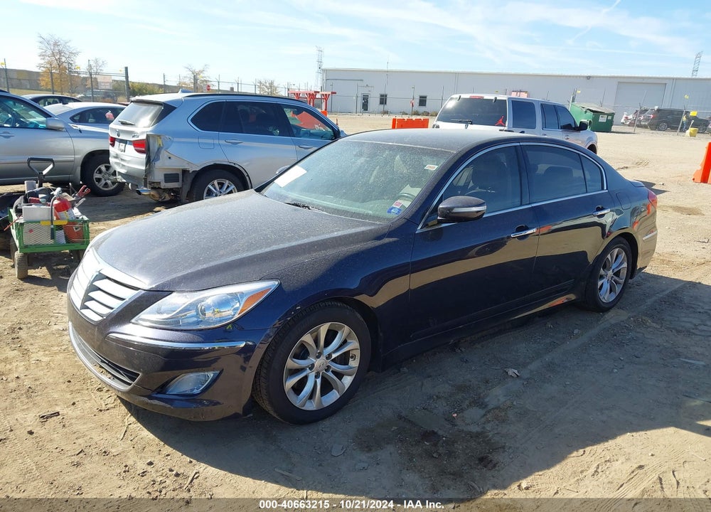 2013 HYUNDAI GENESIS 3.8 VIN: KMHGC4DD4DU226725