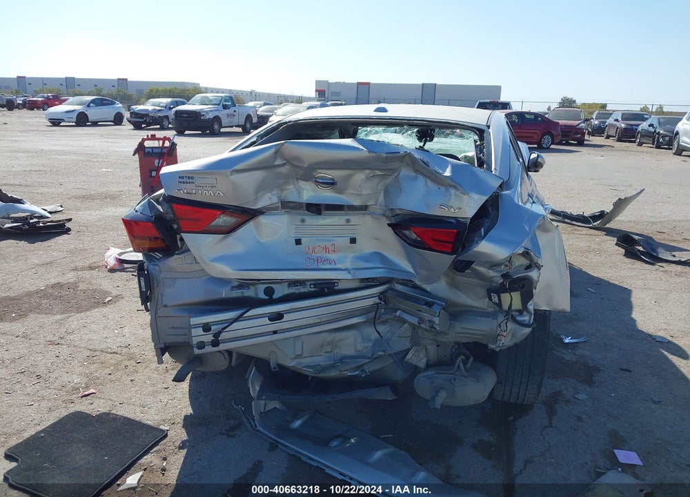 2022 NISSAN ALTIMA SV FWD VIN: 1N4BL4DV4NN400706