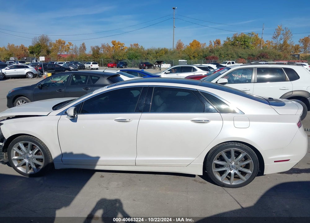 2016 LINCOLN MKZ VIN: 3LN6L2JK2GR610517