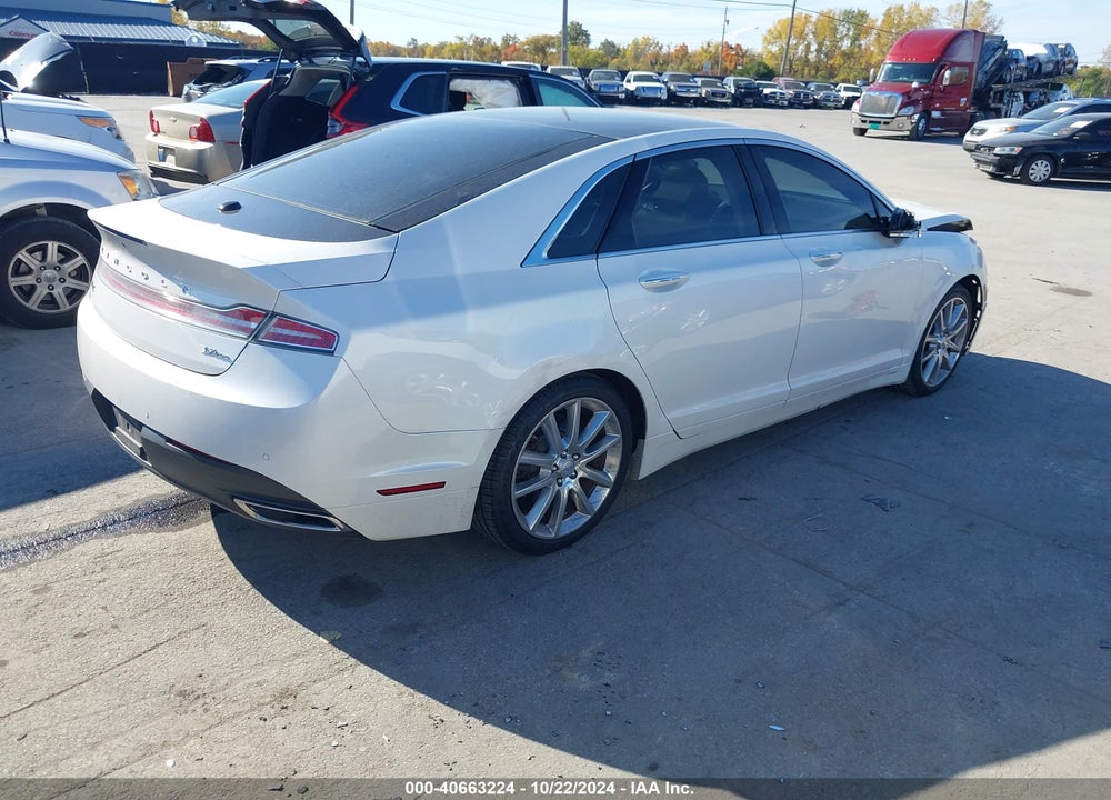 2016 LINCOLN MKZ VIN: 3LN6L2JK2GR610517