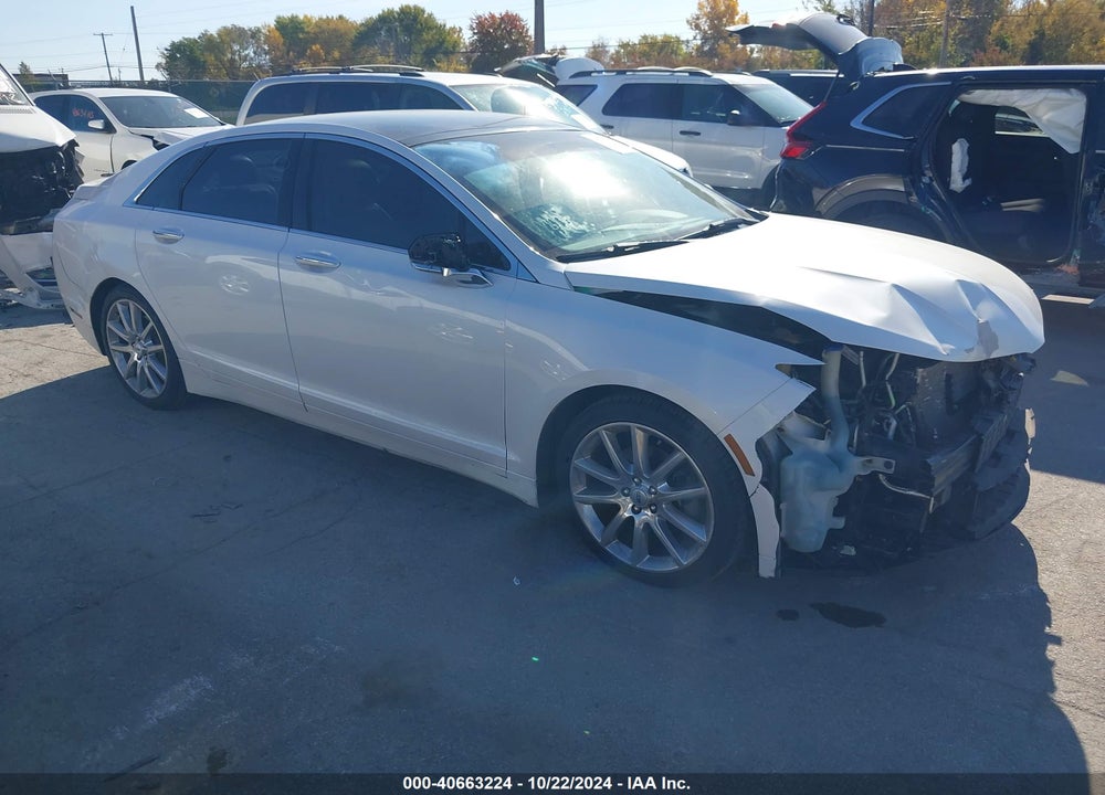 2016 LINCOLN MKZ VIN: 3LN6L2JK2GR610517