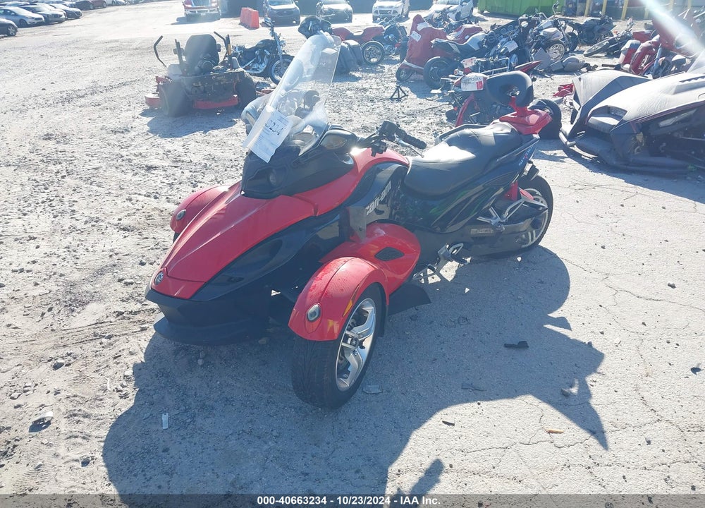 2009 CAN-AM SPYDER ROADSTER RS VIN: 2BXJAWA129V000264