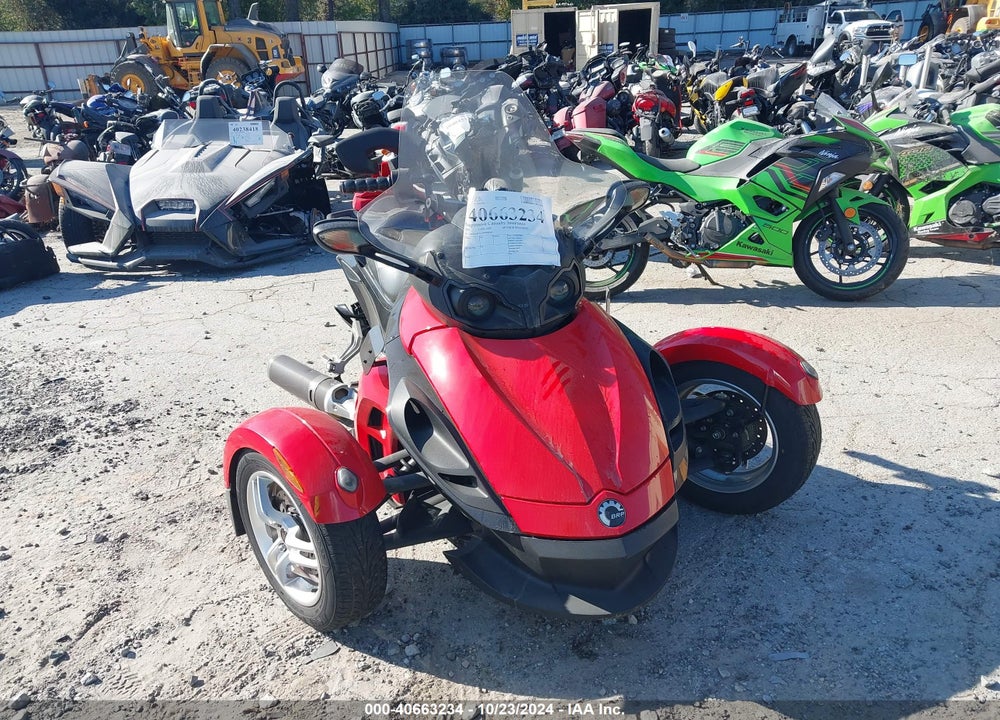 2009 CAN-AM SPYDER ROADSTER RS VIN: 2BXJAWA129V000264
