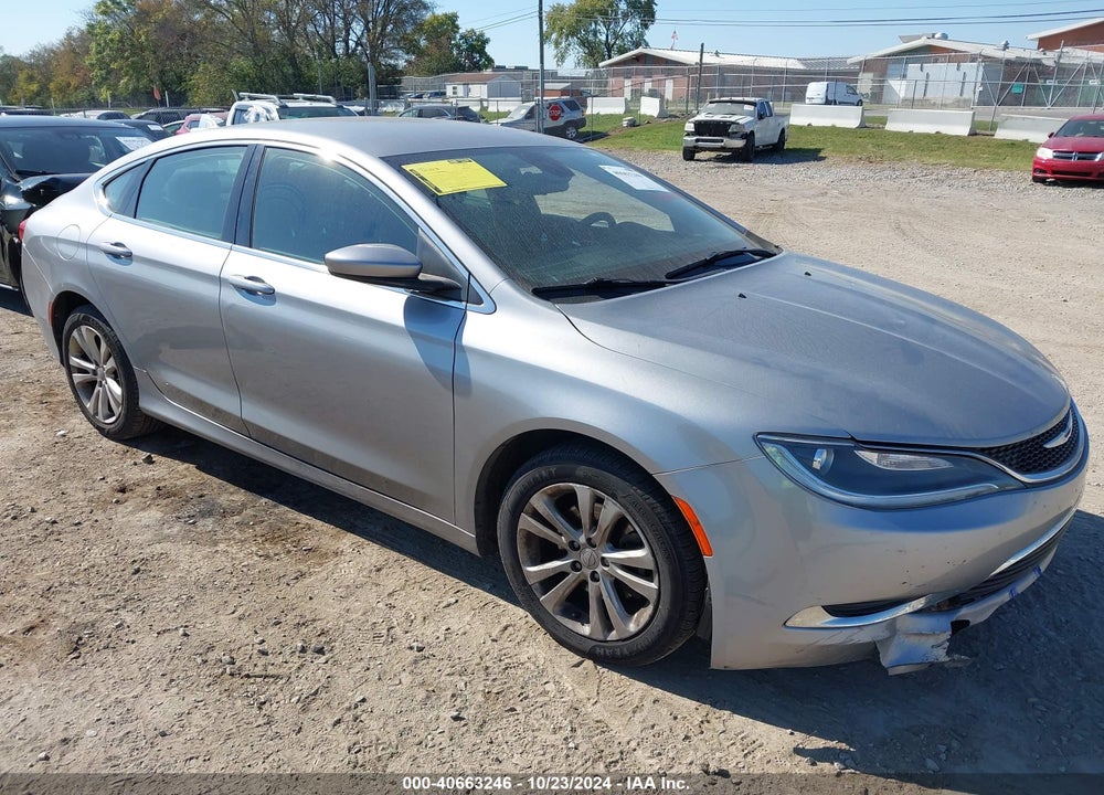 2015 CHRYSLER 200 LIMITED VIN: 1C3CCCAB1FN584401