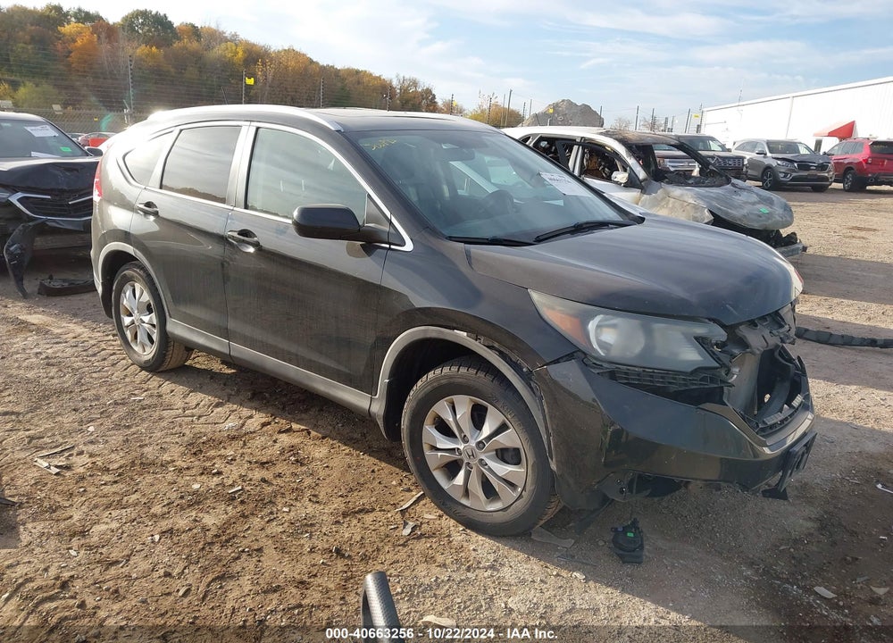 2012 HONDA CR-V EX-L VIN: 5J6RM4H7XCL073720
