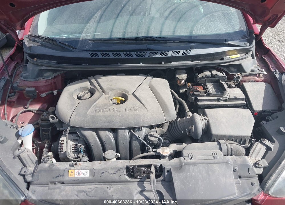 2016 HYUNDAI ELANTRA SE VIN: 5NPDH4AE0GH655459