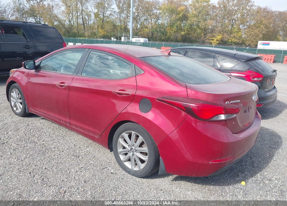 2016 HYUNDAI ELANTRA SE VIN: 5NPDH4AE0GH655459