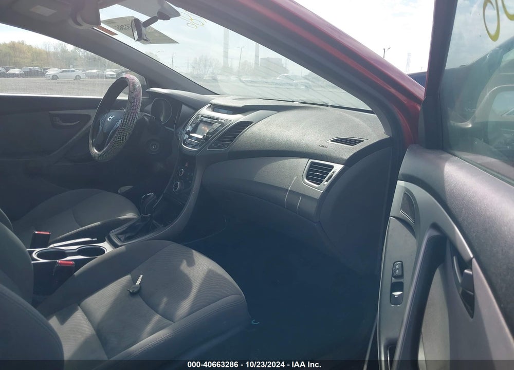 2016 HYUNDAI ELANTRA SE VIN: 5NPDH4AE0GH655459