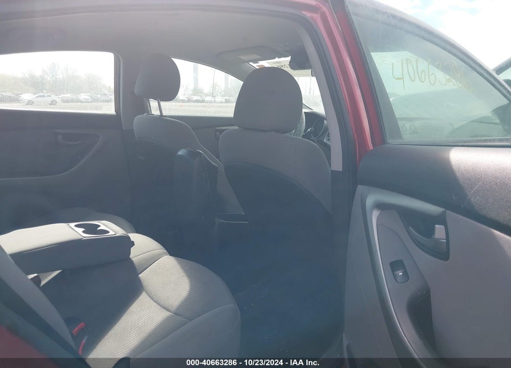 2016 HYUNDAI ELANTRA SE VIN: 5NPDH4AE0GH655459