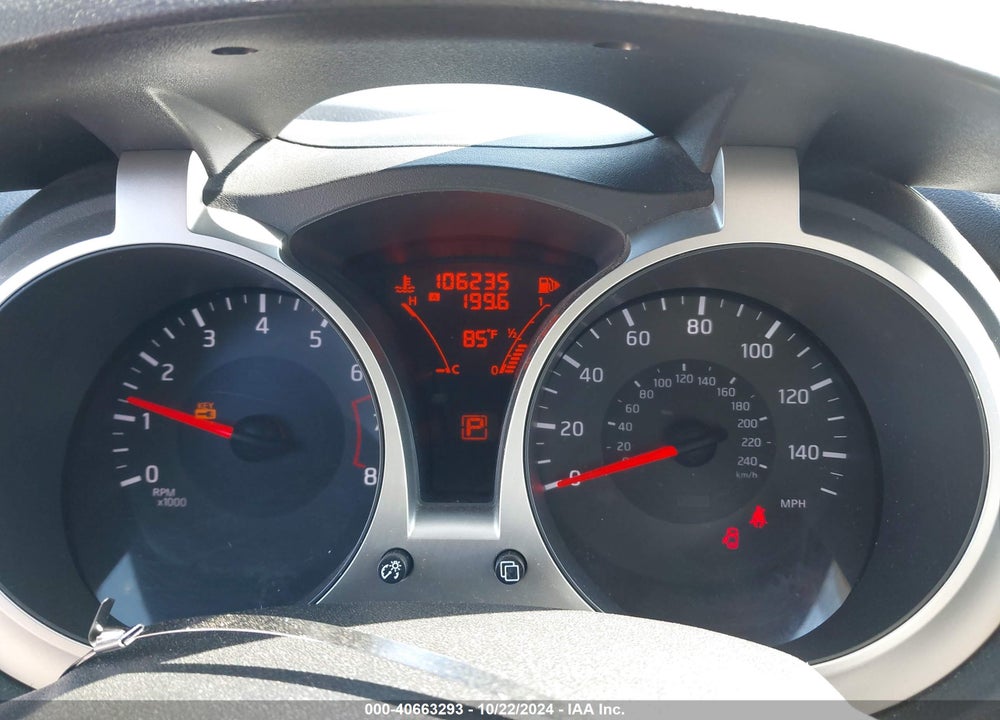 2015 NISSAN JUKE S VIN: JN8AF5MV7FT556596