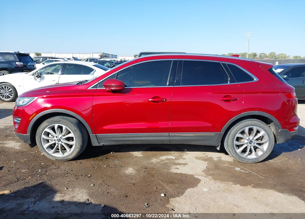2018 LINCOLN MKC SELECT VIN: 5LMCJ2C91JUL19538