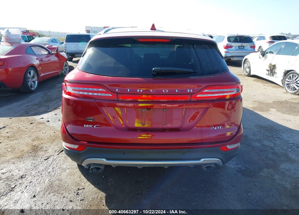 2018 LINCOLN MKC SELECT VIN: 5LMCJ2C91JUL19538