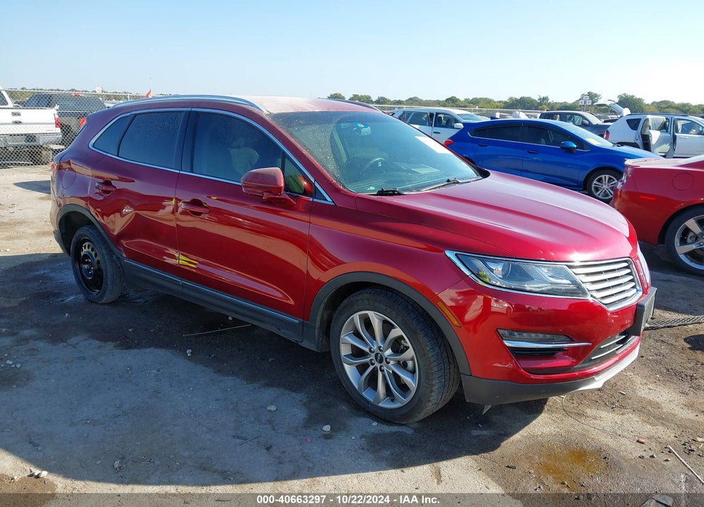 2018 LINCOLN MKC SELECT VIN: 5LMCJ2C91JUL19538