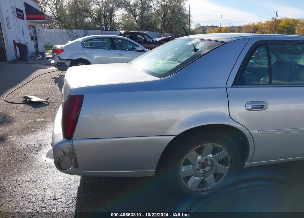 2000 CADILLAC DEVILLE DTS VIN: 1G6KF5793YU335978