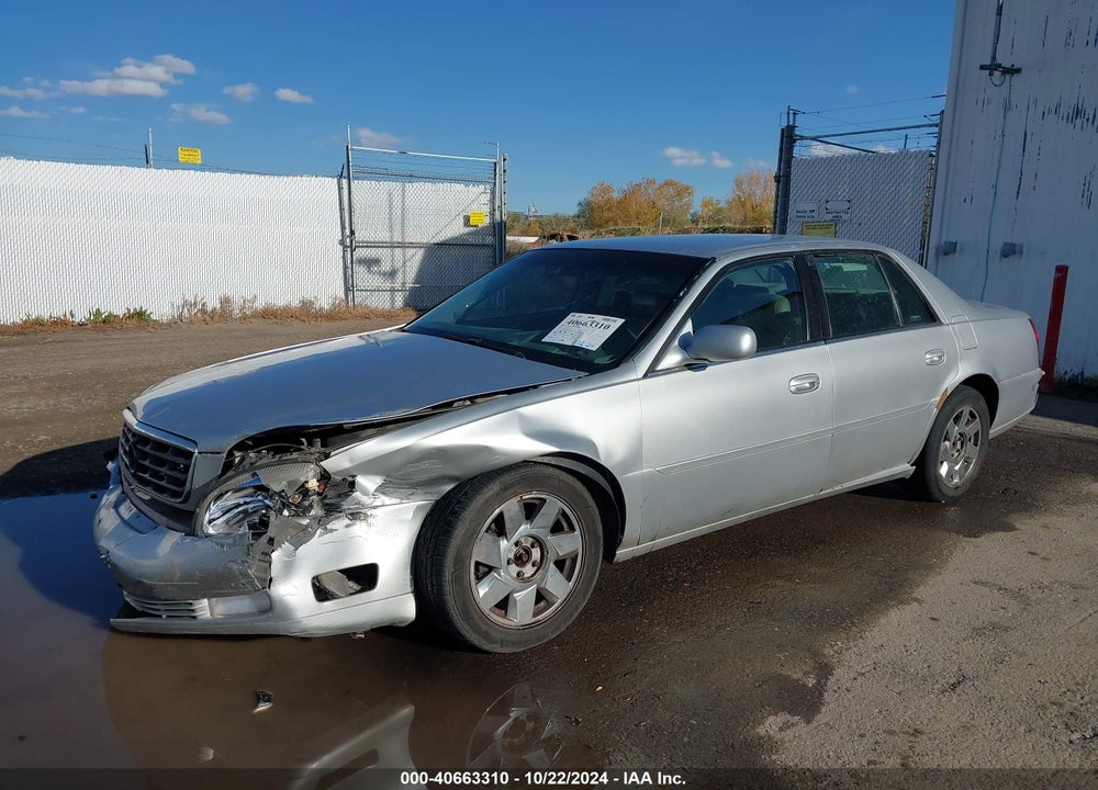 2000 CADILLAC DEVILLE DTS VIN: 1G6KF5793YU335978