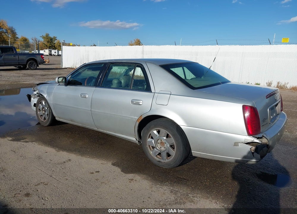 2000 CADILLAC DEVILLE DTS VIN: 1G6KF5793YU335978