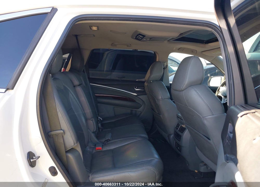 2015 ACURA MDX TECHNOLOGY PKG W/ENTERTAINMENT PKG VIN: 5FRYD4H66FB032919