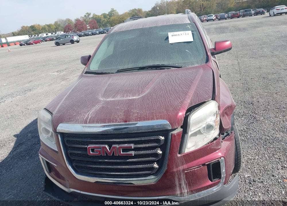 2016 GMC TERRAIN SLE-2 VIN: 2GKFLTEK3G6203404