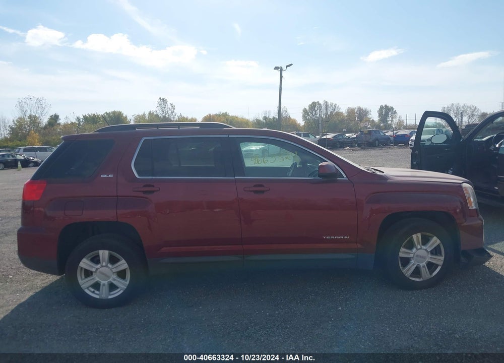 2016 GMC TERRAIN SLE-2 VIN: 2GKFLTEK3G6203404